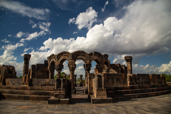 armenia cattedrale di zvartnots